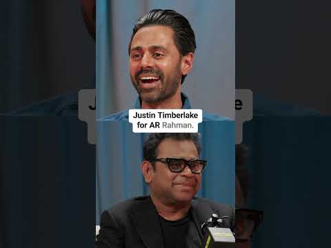 I SERENADED AR RAHMAN with Justin Timberlake