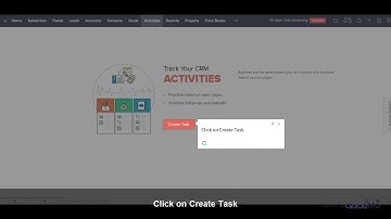 How to Use Activities  in Zoho CRM @zohocrm
