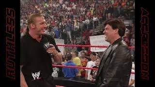 Eric Bischoff brings back the World Championship | WWE RAW (2002) 1