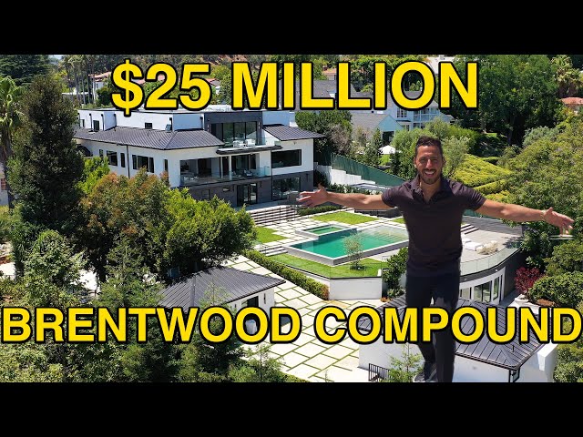 INSIDE A $25 MILLION BRENTWOOD COMPOUND | JOSH ALTMAN | REAL