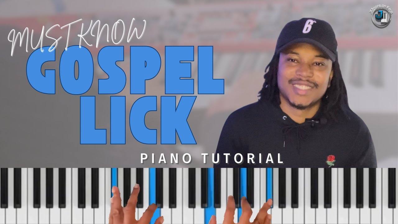Add This MUST KNOW Churchy Lick to Your Playing | Gospel Piano Tutorial ...
