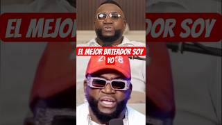 David ortiz le dio un consejo a junior caminero #alofoke #noticiasrd #noticias #viral