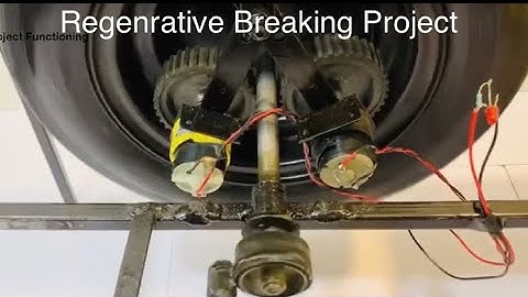 Regenerative Braking Mechanical Engineering Final Year Project