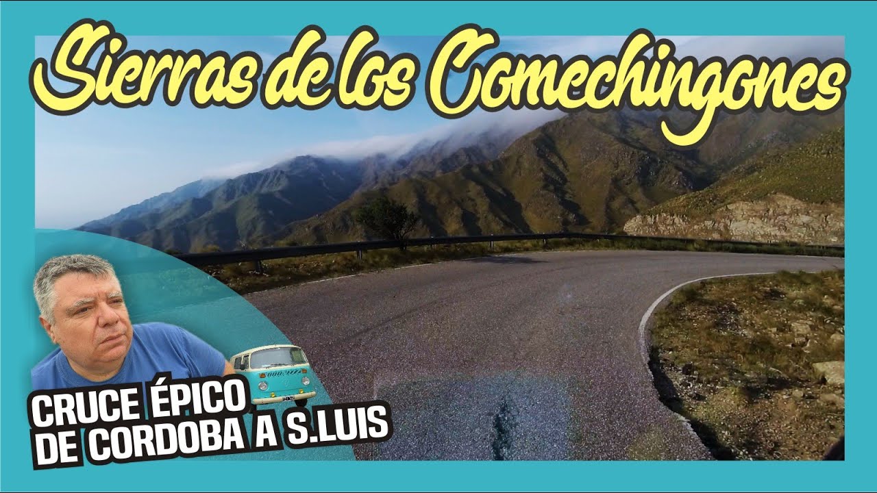 Sierras de COMECHINGONES 🌄 - 🚐 de Cordoba a San Luis con la KOMBI:
