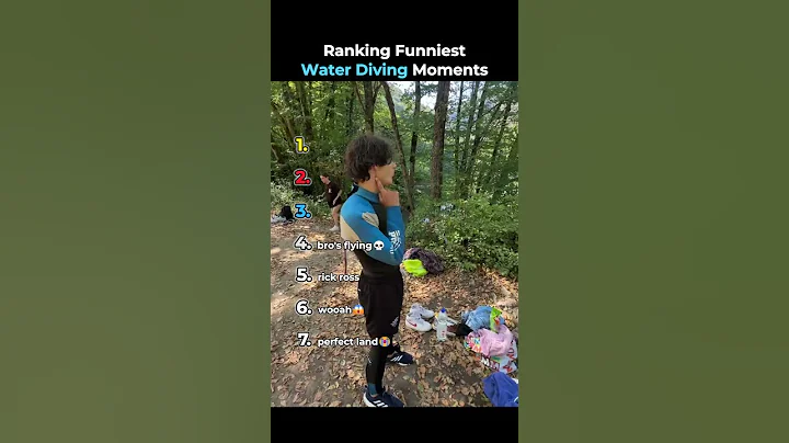 Ranking Funniest Water Diving Moments