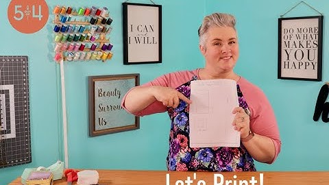 Sewing School: How to Print a PDF Pattern