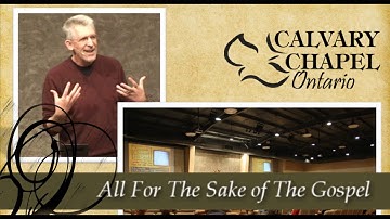 1 Corinthians 9 (Part 1) :1-23• All for the Sake of the Gospel