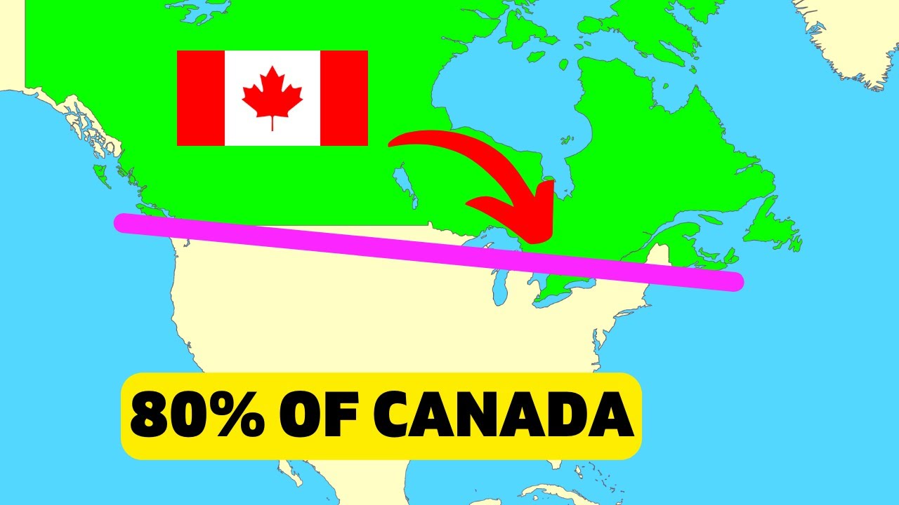 Why 80 Of Canadians Live Near The US Border YouTube why-80-of-canadians-live-near-the-us-border-youtube