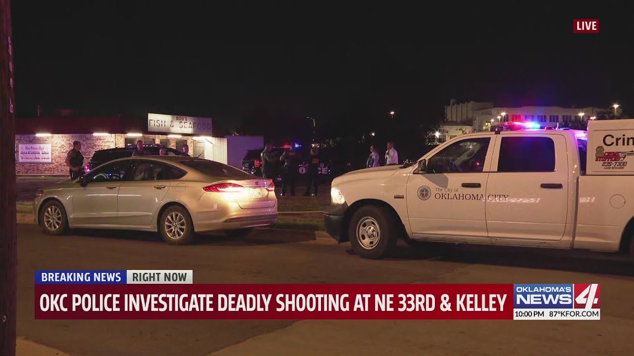 OKC police investigate deadly shooting at NE 33rd & Kelley - YouTube