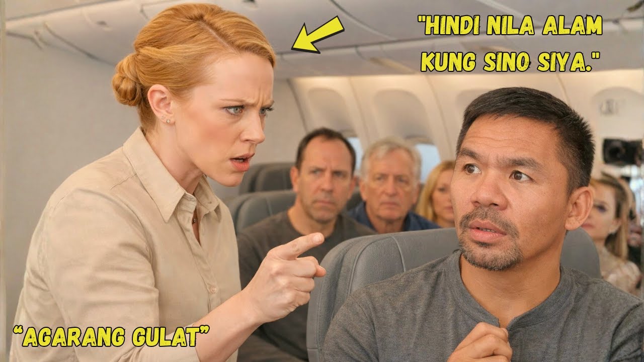 Hinila si Manny Pacquiao sa First Class — Ang Sagot Niya, Ikina-gulat ng Lahat....
