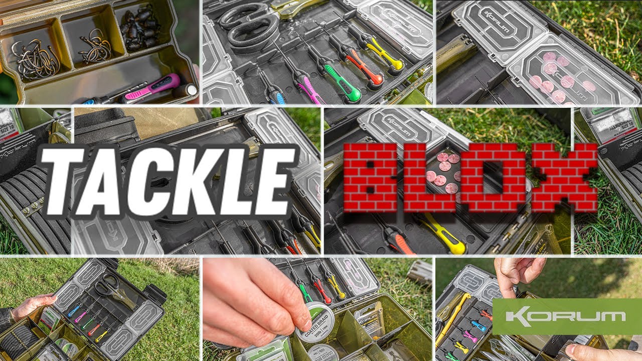 Korum Tackle Blox - #Fishingtackle #Korum #fish #tacklebox 