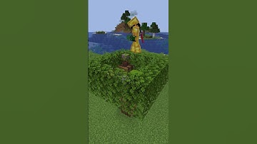 Minecraft : Easiest Treehouse in 30 seconds | #shorts