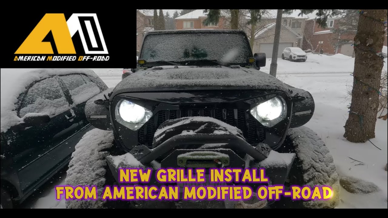 NEW JEEP GRILLE INSTALL FROM 