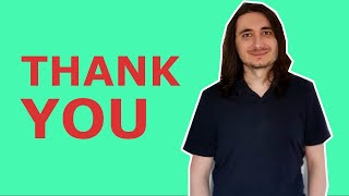THANK YOU and first book update
