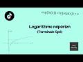 Logarithme népérien (Terminale spé) #mathematics #college #lycée #study #analyse