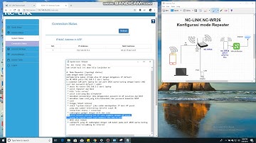 setting NCLINK NC-LINK NC-WR26 Repeater mode