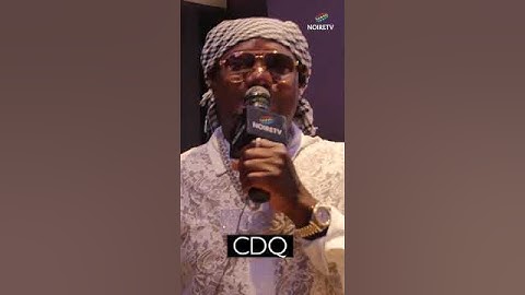 CDQ Shout Out On NoireTV  #music #noiretv#afrobeats #cdq #shoutout