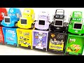 Mary Had A Little Lamb Disney Cars Mack Truck Learn Colors Slime Toy &amp; Kinetic Sand Play for Kids