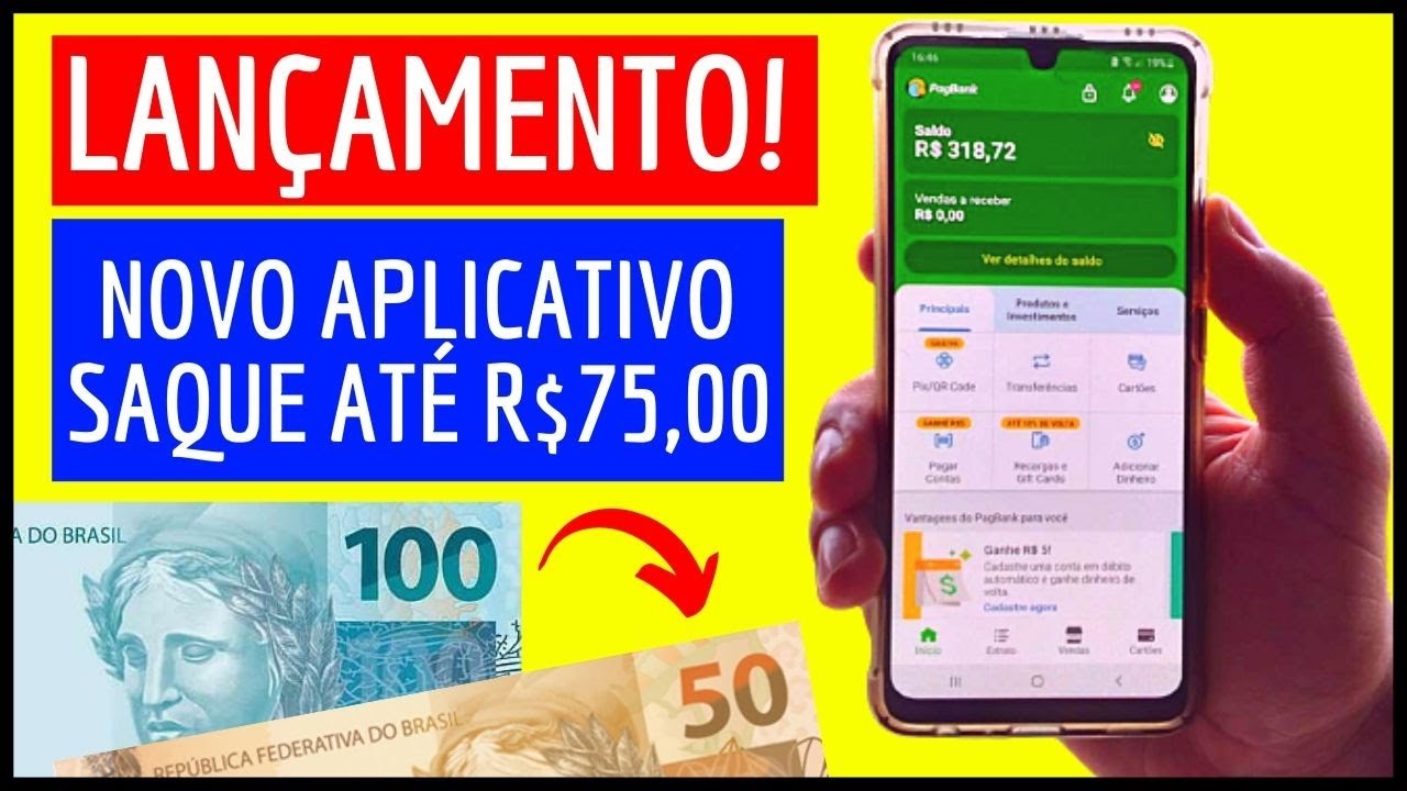 LANÇAMENTO! NOVO APP PARA GANHAR DINHEIRO NO PAYPAL | APP QUE GANHA DINHEIRO DE VERDADE