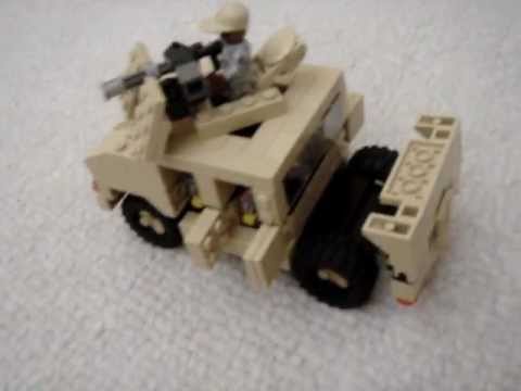 Custom Lego HUMVEE - YouTube