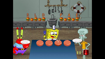 V.Smile Game: SpongeBob SquarePants - A Day in the Life of a Sponge (2009 VTech)