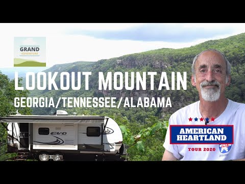 Ep. 161: Lookout Mountain | Georgia Tennessee Alabama RV travel camping hiking kayaking