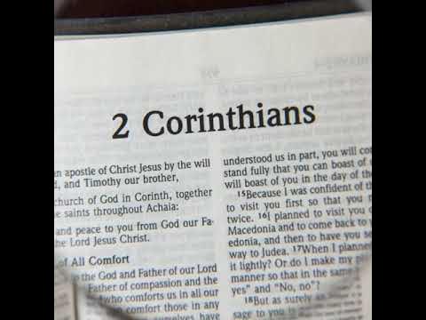2 Corinthians Chapter 3 NLT - YouTube
