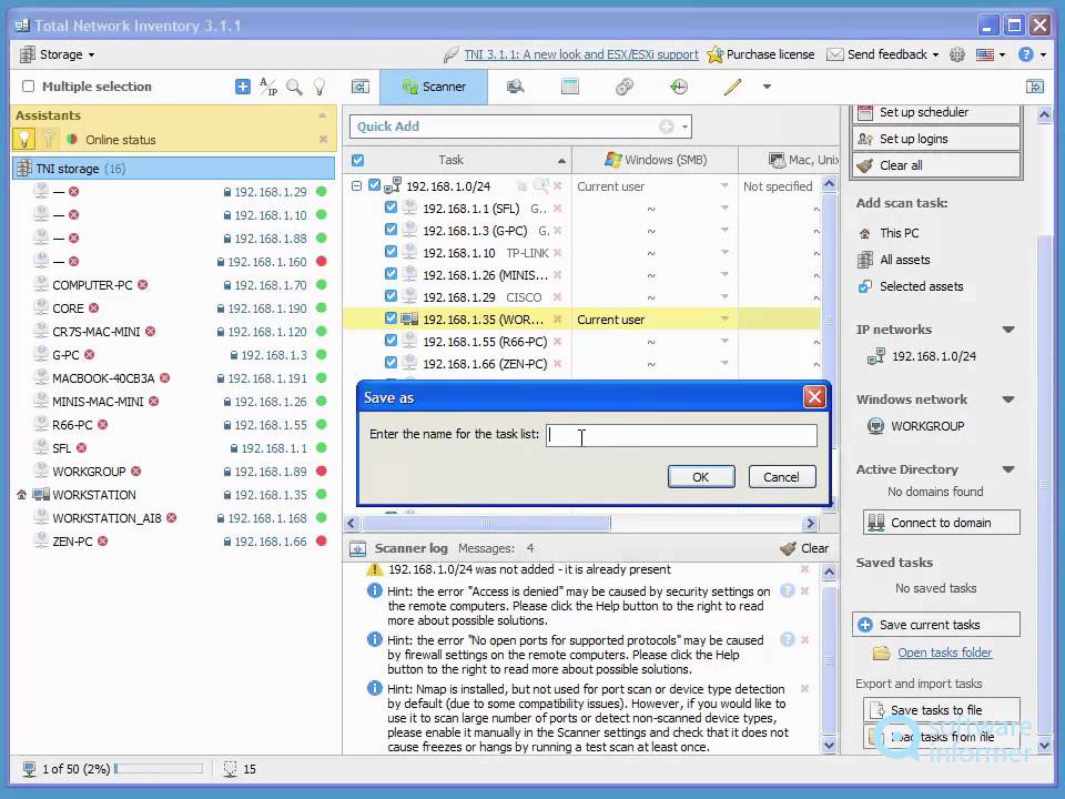 newt professional network inventory