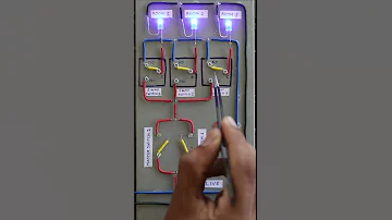 Master switch wiring with two way switch (DPDT) demonstration #shorts #diy #wiring #trending