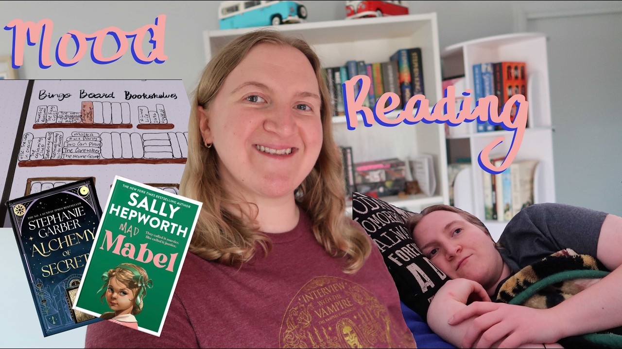 mood reading, reading journal and coziness // reading vlog // 2026