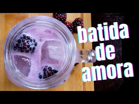 THE EASIEST BLACKBERRY SHAKE RECIPE