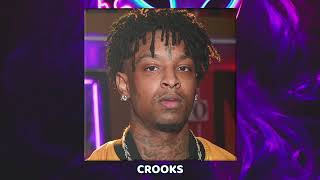 21 Savage x Drake Type Beat  2023 - "Crooks" | Trap Rap Instrumental 2023 | InfiniteRB #Instrumental