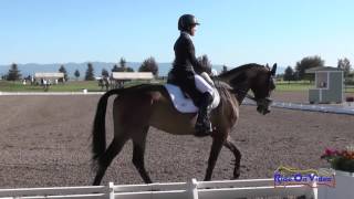 054D Barb Crabo on Over Easy CCI2* Dressage Rebecca Farm July 2015