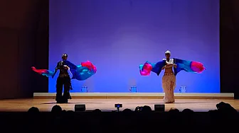 【YUKA&SATOMI】タンゴ ファンベール tango fan veil/ベリーダンス/2023
