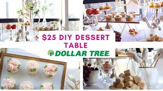 Dollar Tree DIY Dessert Table $25 | Luxury on a Budget