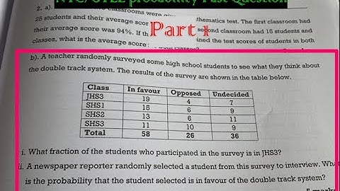 Best Guide | NTC past question on probability Part 1 | NTC Numeracy Past Questions and Answers