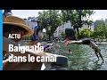 «C'est sérieux de se baigner dans le canal ?» : des Parisiens se jettent à l'eau