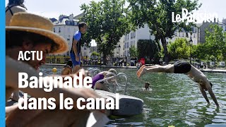 «C'est sérieux de se baigner dans le canal ?» : des Parisiens se jettent à l'eau