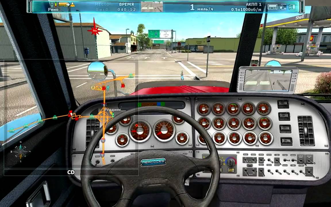 Дальнобойщики 3 rignroll миссия "CD"