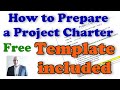 How to Prepare a Project Charter | Tutorial and Free Template