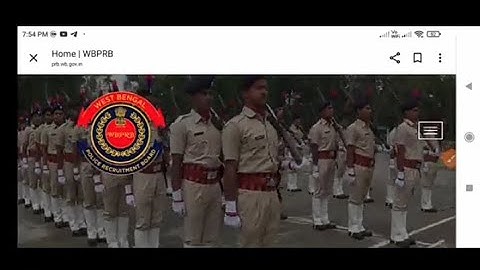 WBP New Official Notice 2025 ৷৷ WBP SI New Revised  Answer Key 2025