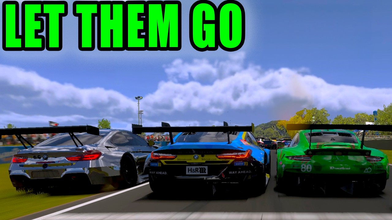 Letting Them Past Was Faster in Forza Motorsport