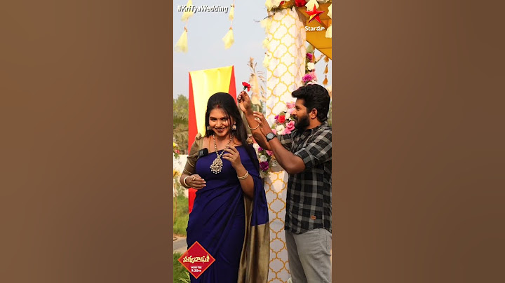Balu brings a special gift for his Pulagampa🌹🌹🤣  #Krityawedding #StarMaa