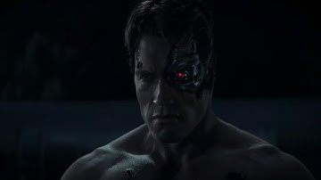 Terminator Genisys (2015) | Old T-800(Pops) Vs New T-800 Fight Scene 4K HD l Arnold Schwarzenegger