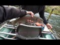 October trout fly fishing  willamette river wild rainbows