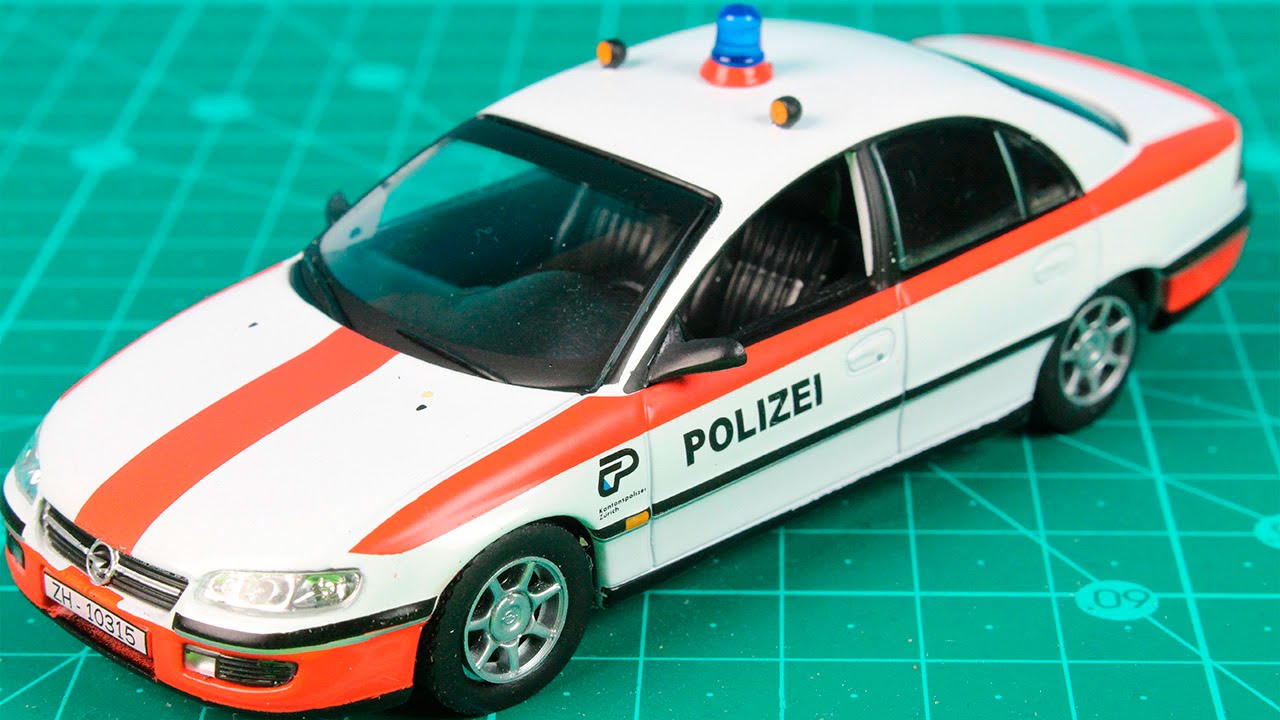 Полиция Швейцарии - игрушечная машинка - YouTube