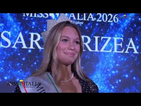 Video Sarah Rizea è Miss Italia: Ho vinto 100 medaglie. Progetti? Non spoileriamo, sono scaramantica