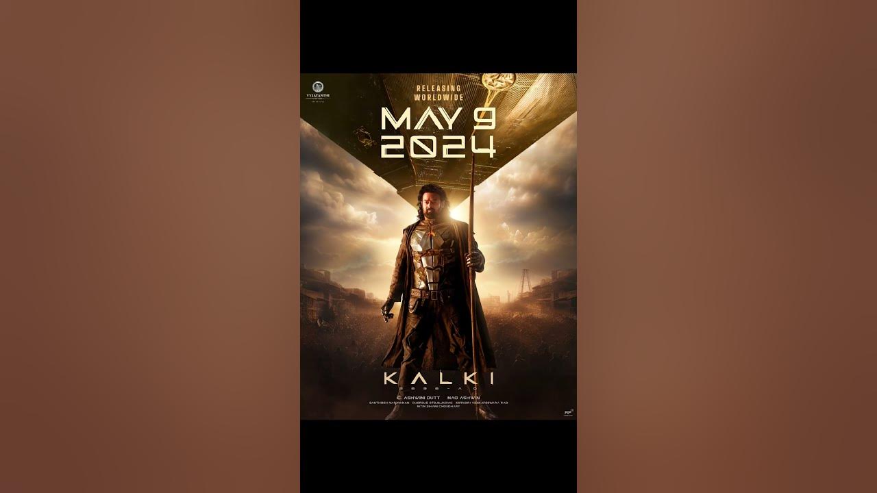Kalki Release Date Poster ll Prabhas YouTube