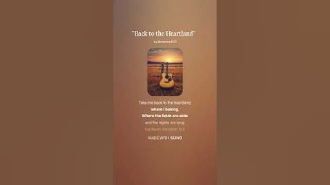 Back to the Heartland    #music
