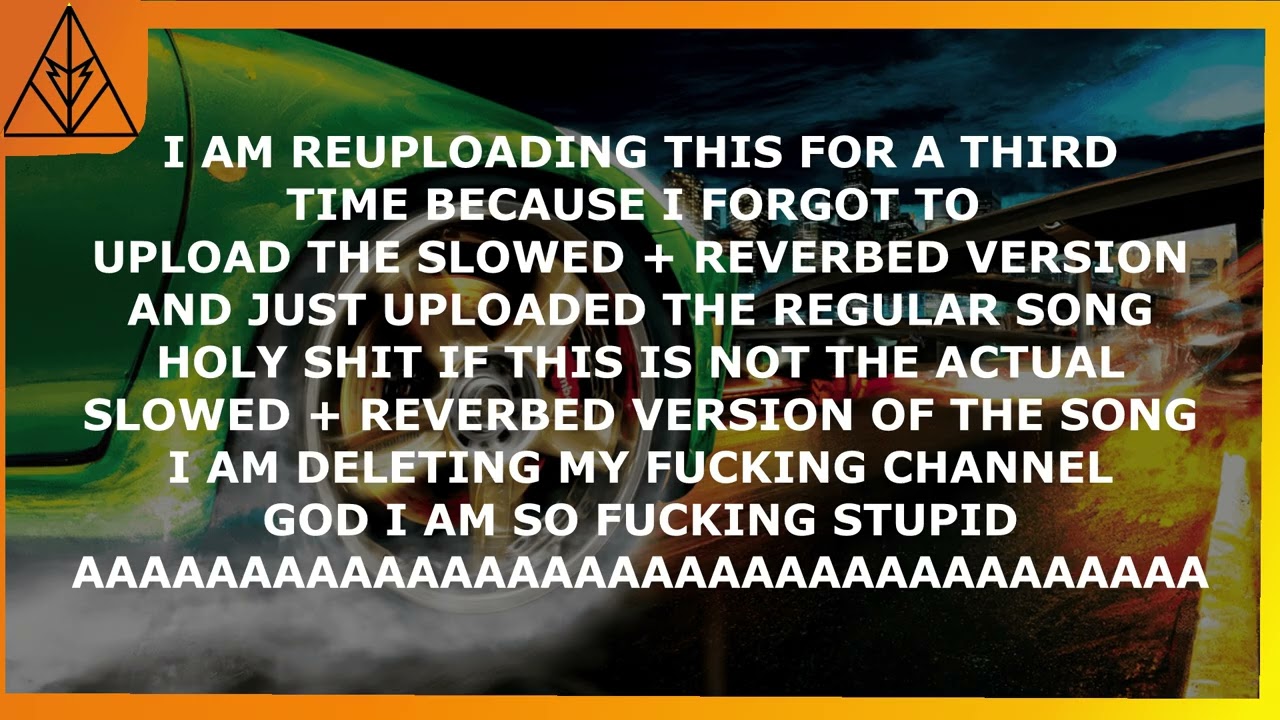 [RE-REUPLOAD] Christhopher Lawrence - Rush Hour - NFSU2 OST [Slowed + Reverbed] [IT BETTER BE HOLY S